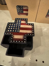 Load image into Gallery viewer, US Flag Patriotic Trinket Box
