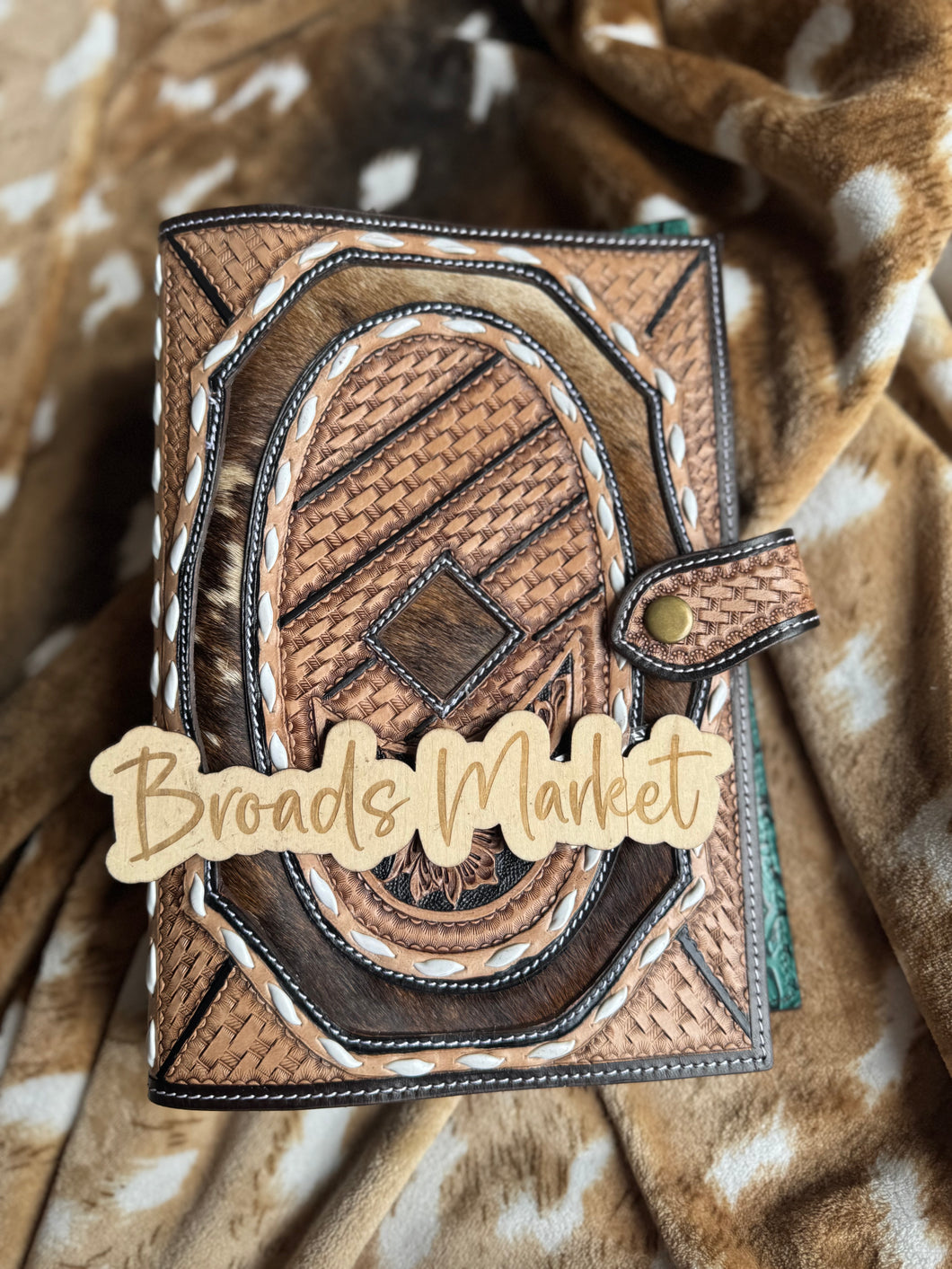 Tooled Leather & Cowhide Bible Book Covers