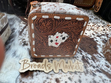 Load image into Gallery viewer, Cowhide Tooled Jewelry Cases
