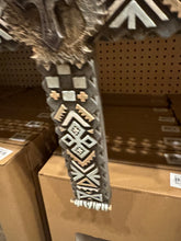 Load image into Gallery viewer, Black &amp; Grey Aztec Cross
