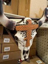 Load image into Gallery viewer, Eagle Cross Cowskull
