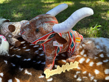 Load image into Gallery viewer, Farm Pal Longhorn Plush Toy
