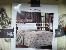 Load image into Gallery viewer, MIA Valentina Beige Cowboy Super Plush Blanket

