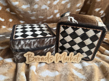 Load image into Gallery viewer, Checkered Jewelry Case
