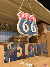 Load image into Gallery viewer, Route 66 Welcome Sign
