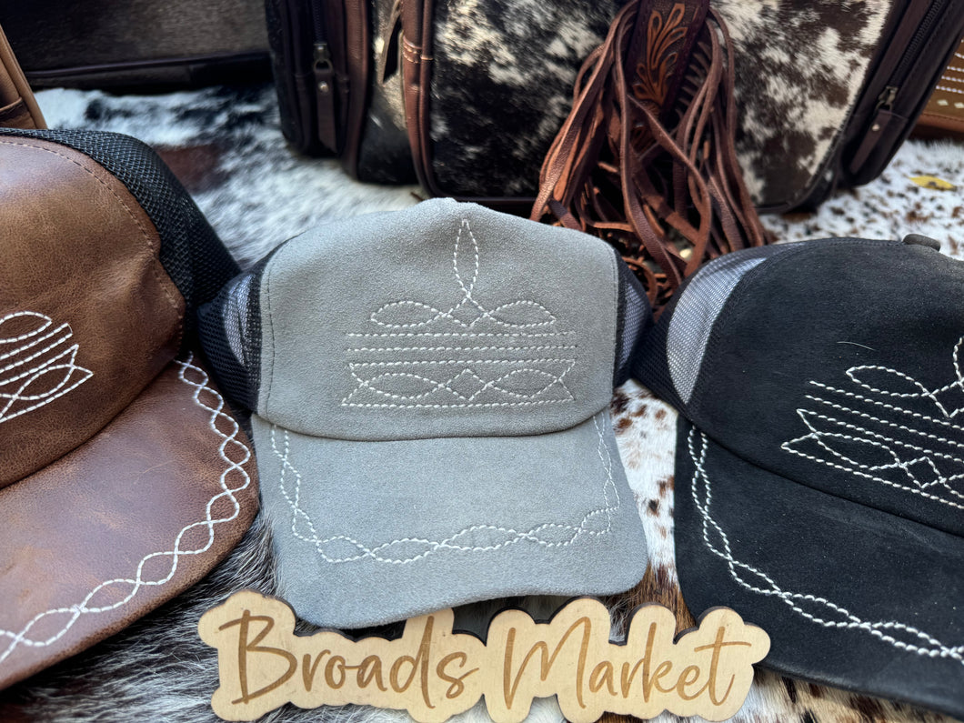 Bootstitch Leather Hats