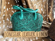 Load image into Gallery viewer, The Penelope Tooled Handle Crossbody Purse
