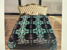 Load image into Gallery viewer, Twin Super Plush Aztec Blankets
