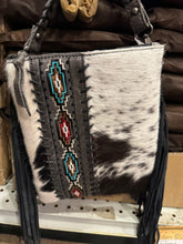 Load image into Gallery viewer, BA2150 Aztec Fringe Crossbody Purse
