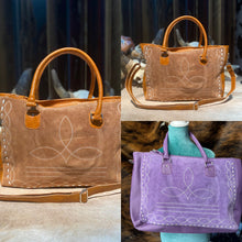 Load image into Gallery viewer, Bootstitch Leather Tote Purse
