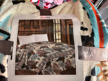 Load image into Gallery viewer, MIA Amber Aztec Cow Print Super Plush Blanket
