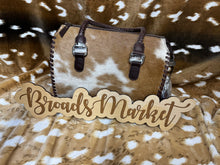 Load image into Gallery viewer, Large Cowhide Speedy Crossbody Shoulder Purse
