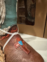 Load image into Gallery viewer, RA6183 Angel Cowgirl Boot Vase
