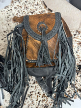 Load image into Gallery viewer, Mini Fringe Cowhide Backpacks
