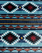 Load image into Gallery viewer, RJ Aztec S12 Super Plush Blanket
