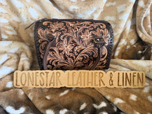 Load image into Gallery viewer, Layla Brown Tooled Speedy Purse
