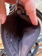 Load image into Gallery viewer, Cherry Eight Ball Cowhide Leather Crossbody Purse

