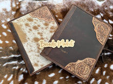 Load image into Gallery viewer, Cowhide Distressed Leather Binder
