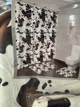 Load image into Gallery viewer, 15 Piece Cow Print Bathroom Set
