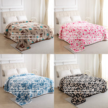 Load image into Gallery viewer, PREORDER Checkered Toile Print Western Blankets Nov 2025

