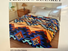 Load image into Gallery viewer, Samuel S47 Queen Plush Aztec Cross Blanket

