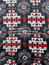 Load image into Gallery viewer, Queen Obsidian Black &amp; Red Plush Blanket
