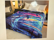 Load image into Gallery viewer, Lisa Blue Dolphin S19 Blanket
