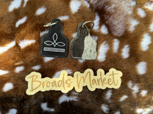 Load image into Gallery viewer, Bootstitch Cowhide Keychain
