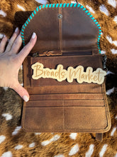 Load image into Gallery viewer, Tooled Leather &amp; Cowhide Wallets
