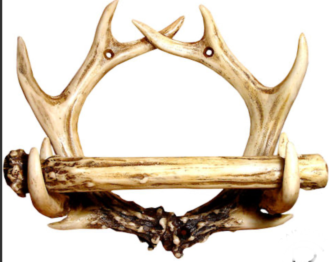 Antler Toilet Paper Holder