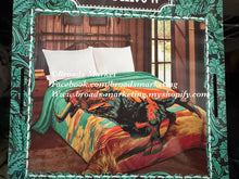 Load image into Gallery viewer, Western Antique Plush MIA Blankets
