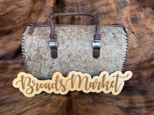 Load image into Gallery viewer, XL Cowhide Speedy Crossbody Shoulder Purses
