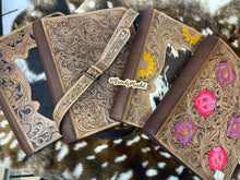 Load image into Gallery viewer, Tooled Leather Crossbody Binders
