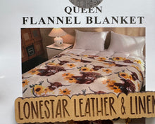 Load image into Gallery viewer, Sunflower Highland Emma S33 Plush Blanket
