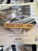 Load image into Gallery viewer, Toya Black &amp; Grey Aztec A42 Super Plush Blanket
