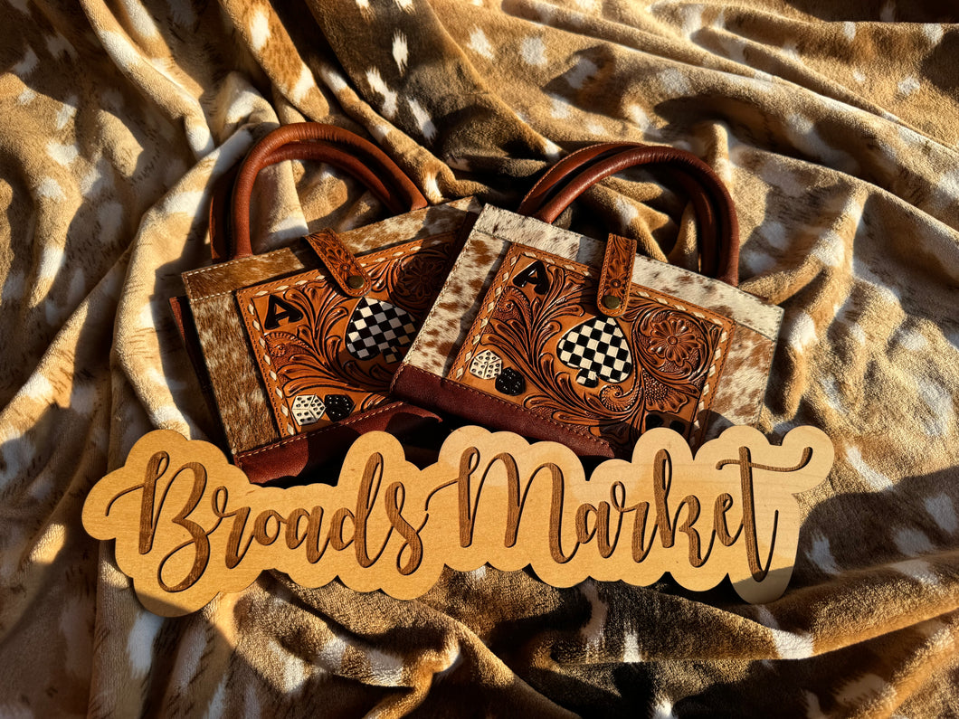 Checkered Spade Bible Carrying Case