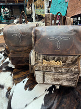 Load image into Gallery viewer, Medium Bootstitch Cowhide Backpacks
