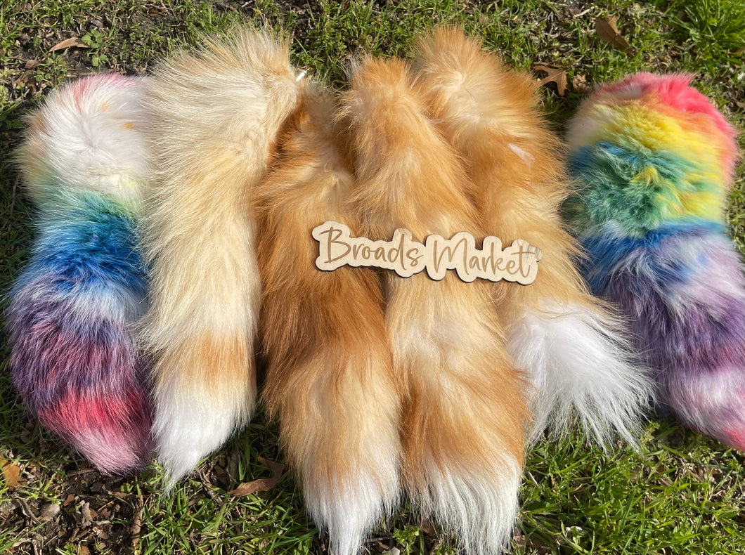 Red XL Fox Tails