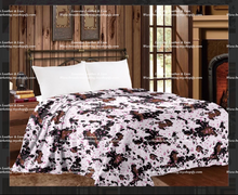 Load image into Gallery viewer, MIA Cow Print Super Plush Blankets
