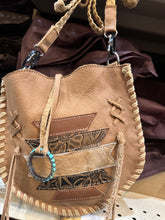 Load image into Gallery viewer, Aztec Ziglag Leather Purse
