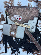 Load image into Gallery viewer, Vegas Cowboy Purse &amp; Wallet Set
