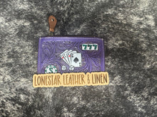 Load image into Gallery viewer, Tooled Leather Vegas Coin Purse
