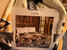 Load image into Gallery viewer, MIA Caleb Super Plush Cow Aztec Blanket
