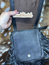 Load image into Gallery viewer, The Babbette Checkered Fringe Crossbody Purse
