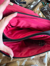 Load image into Gallery viewer, Tooled Colored Crushed Velvet Crossbody Purse
