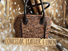 Load image into Gallery viewer, The Penelope Tooled Handle Crossbody Purse
