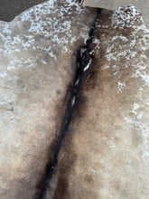 Load image into Gallery viewer, Beautiful Tricolor Cowhide Rug 51x48”
