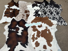 Load image into Gallery viewer, 3’ Cowhide Rugs
