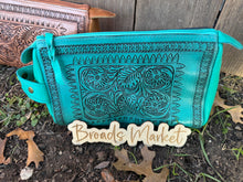 Load image into Gallery viewer, Tooled Leather Cosmetic Cases
