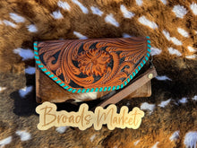 Load image into Gallery viewer, Tooled Leather &amp; Cowhide Wallets
